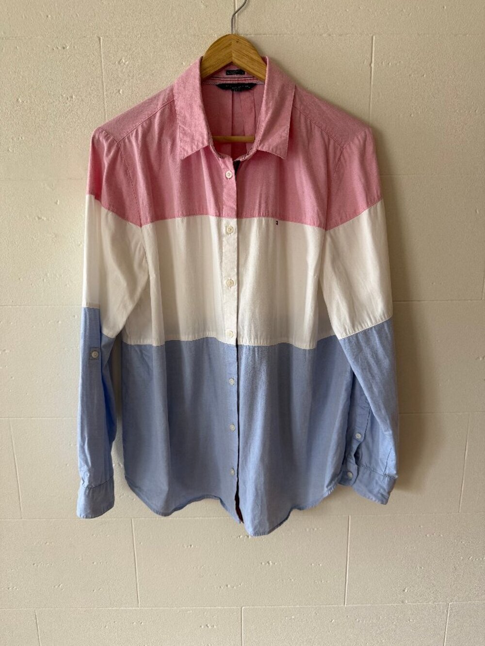Tommy Hilfiger | Colorblock Casual Button Down | Coastal | Shirt